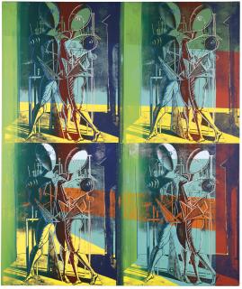 Andy Warhol - Hector And Andromache (After De Chirico)