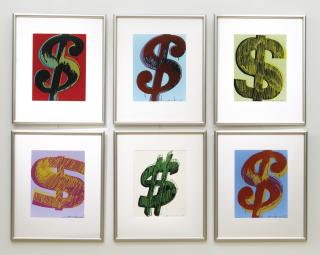 Andy Warhol - $ (I) (See F. & S. Ii.274-279)
