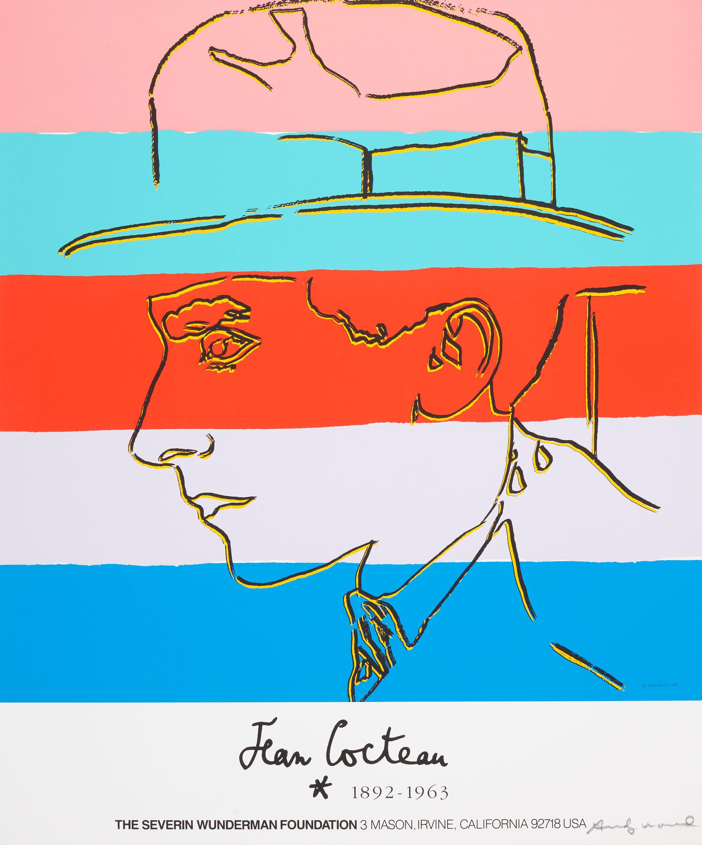 Andy Warhol - Jean Cocteau