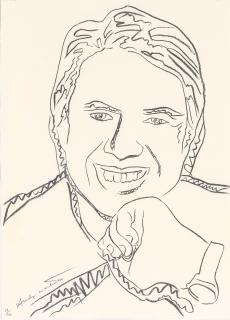 Andy Warhol - Jimmy Carter III, from Inaugural Impressions