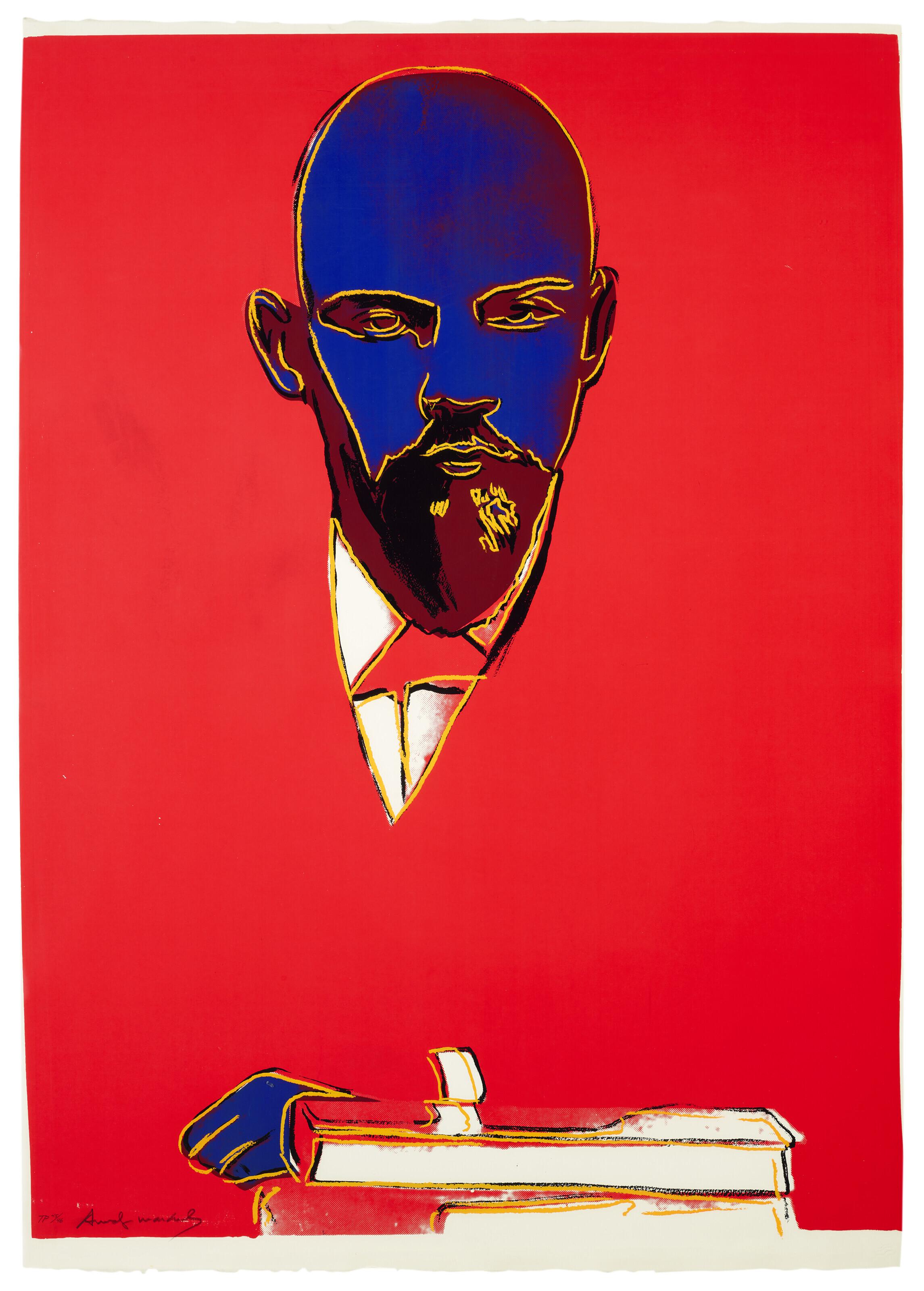 Andy Warhol - Lenin