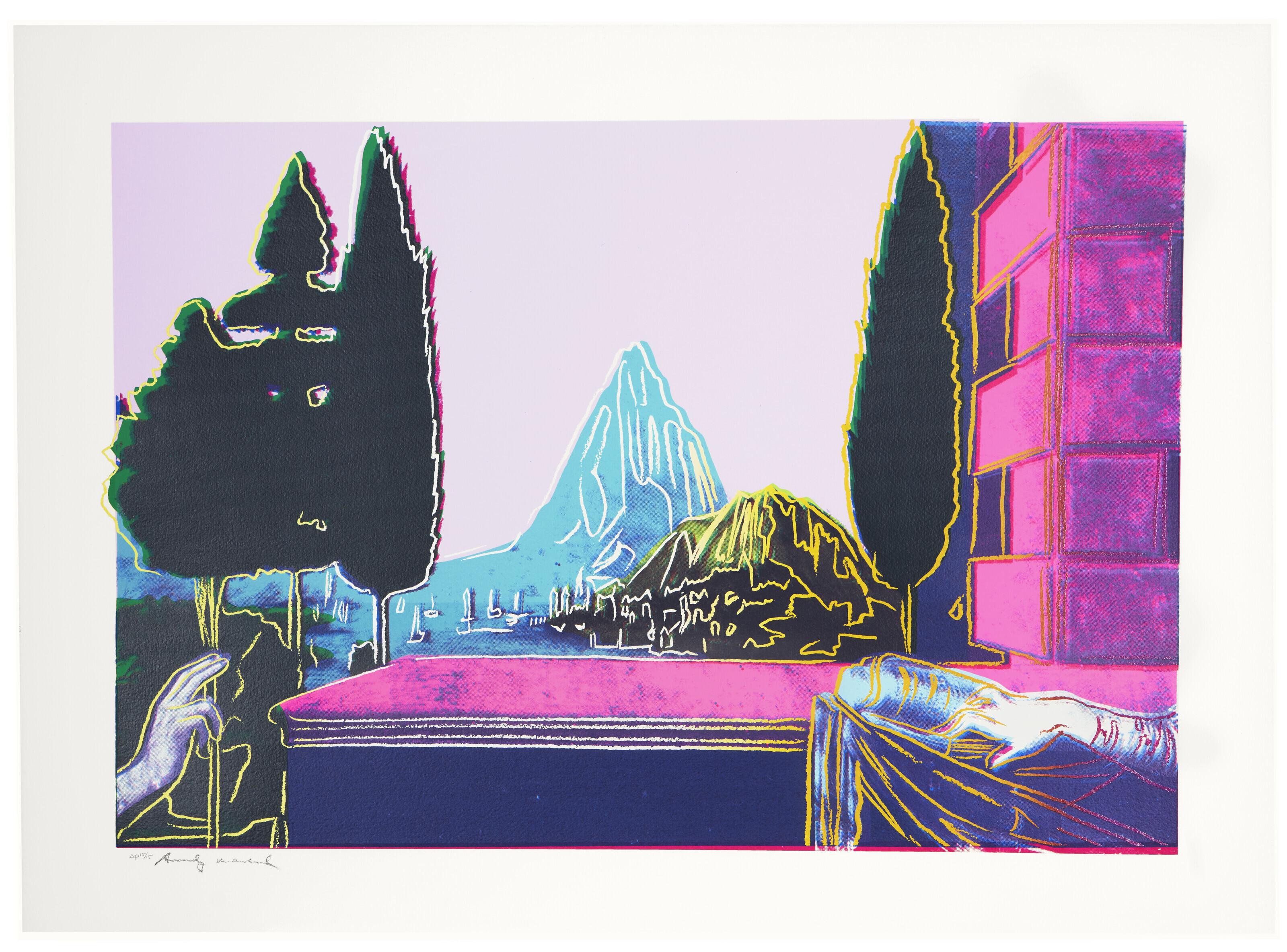 Andy Warhol - Leonardo da Vinci, The Annunciation, 1472, from Details of Renaissance Paintings (Leonardo da Vinci)