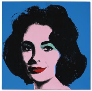 Andy Warhol - Liz [Early Colored Liz]