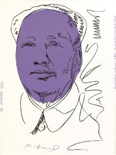 Andy Warhol - Mao (wallpaper) (F. & S. 125A)