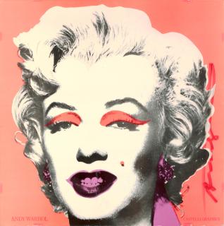 Andy Warhol - Marilyn Invitation (Castelli Graphics) (not in Feldman and Schellmann)