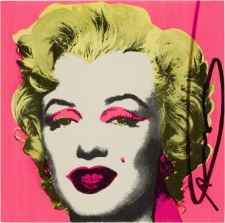 Andy Warhol - Marilyn (Invitation) (Not In Feldman & Schellmann)