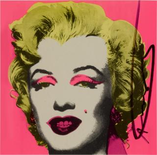 Andy Warhol - Marilyn (Invitation) (Not in Feldman & Schellmann)
