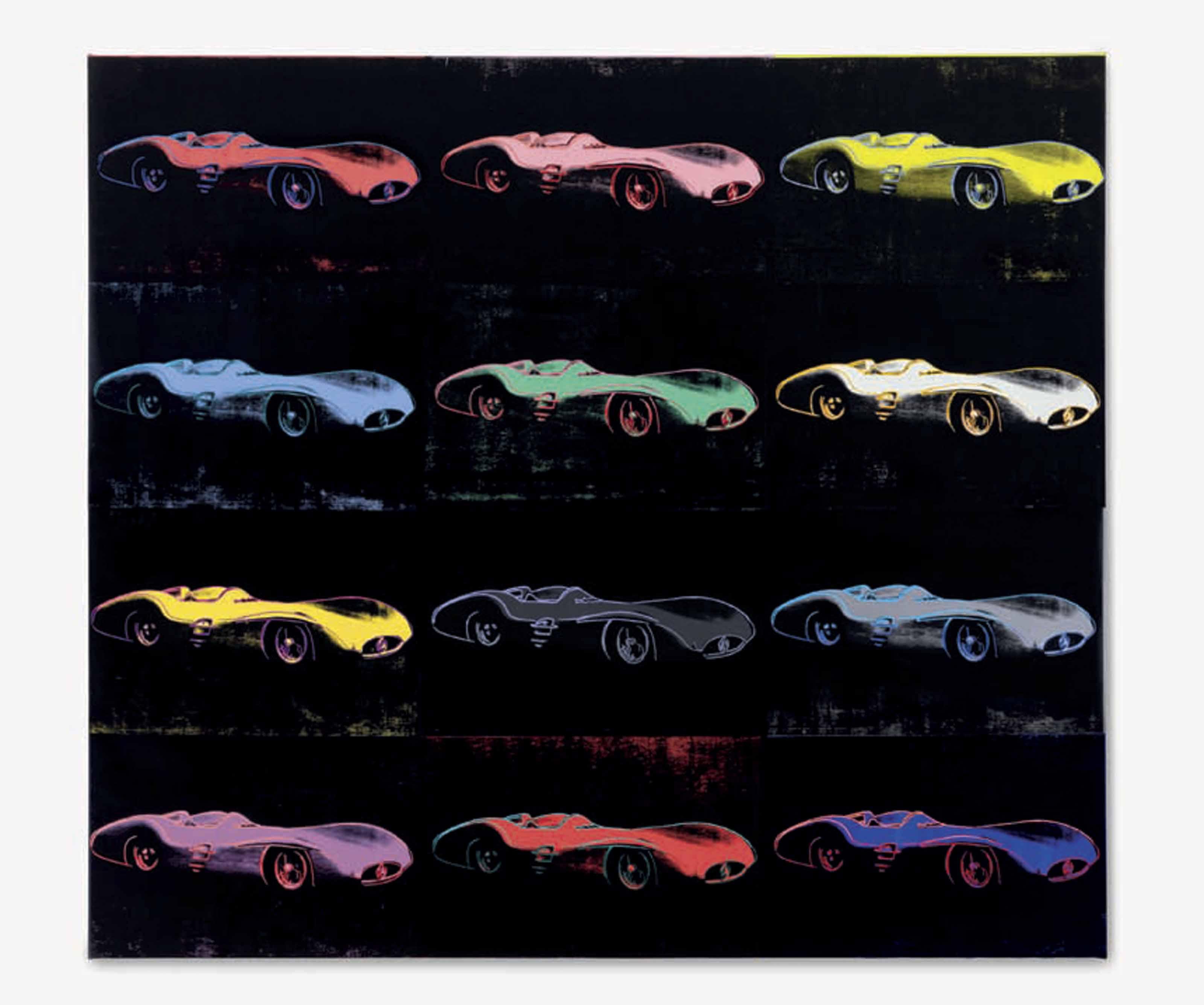 Andy Warhol - Mercedes-Benz W 196 R Grand Prix Car (Streamlined Version, 1954)