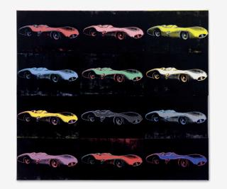 Andy Warhol - Mercedes-Benz W 196 R Grand Prix Car (Streamlined Version, 1954)