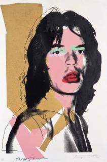 Andy Warhol - Mick Jagger (Executed In 1975)