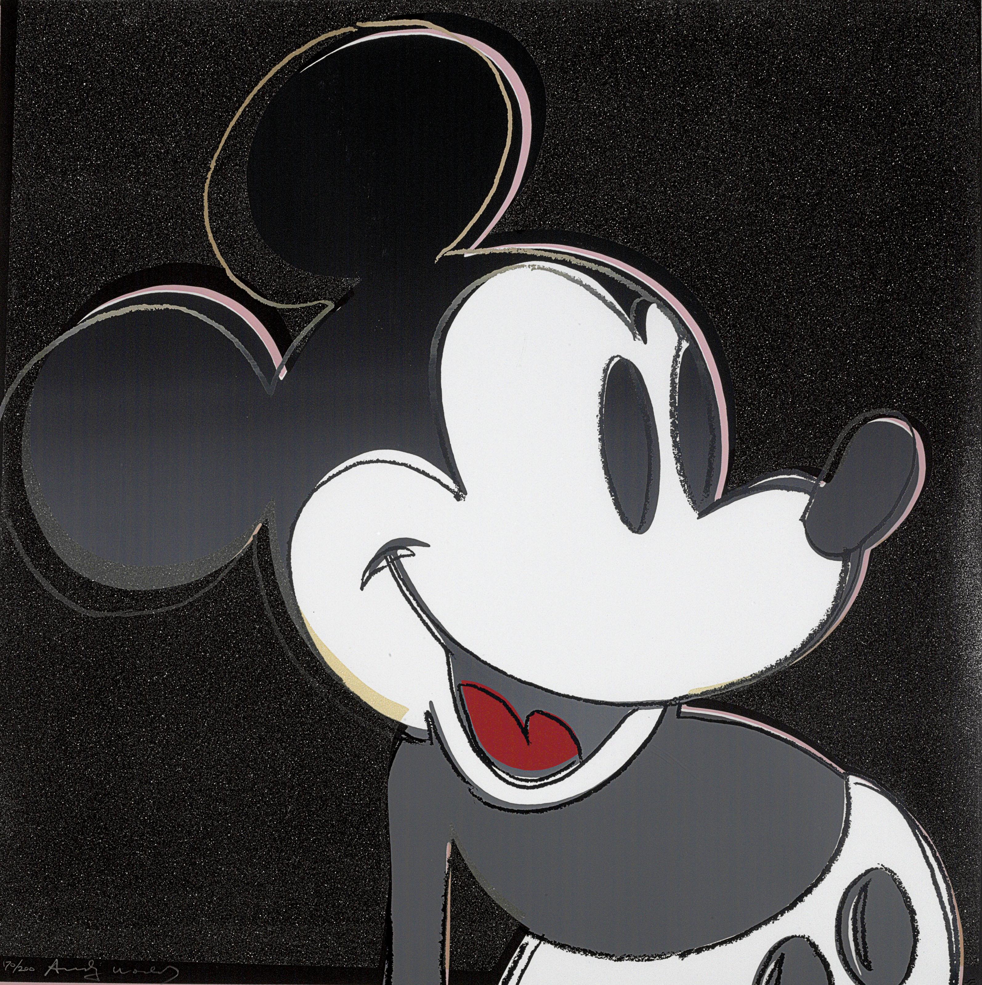Andy Warhol - Mickey Mouse, from Myths