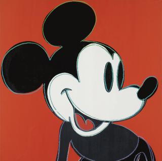 Andy Warhol - Mickey Mouse (Myth Series)