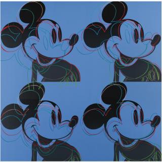 Andy Warhol - Myths (Mickey Mouse)