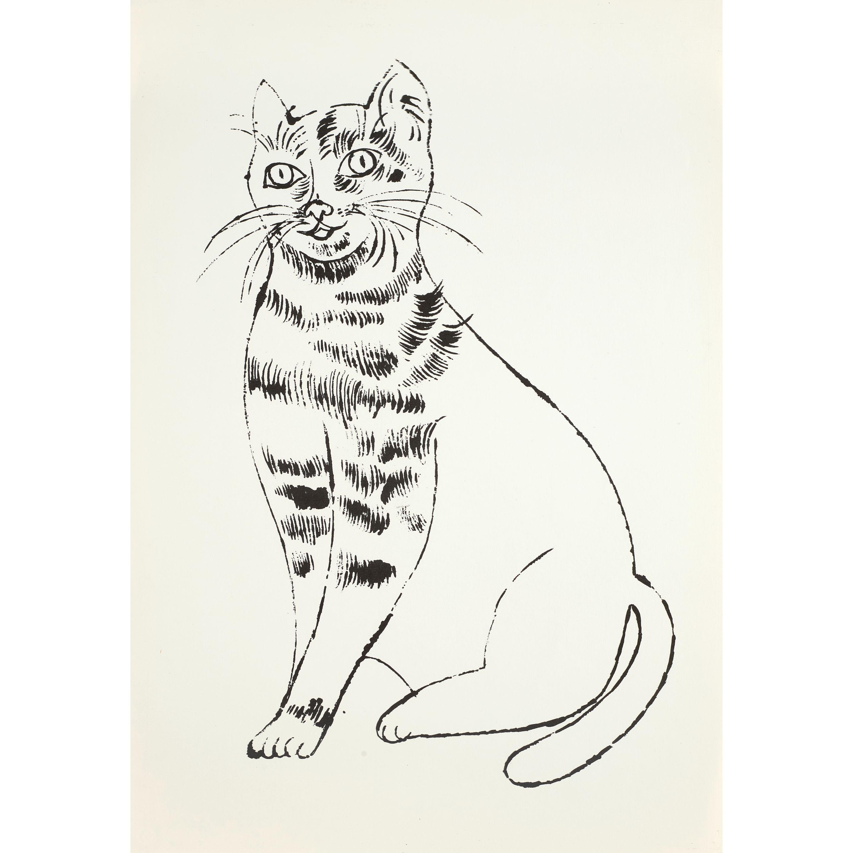 Andy Warhol - One Plate, from 25 Cats Named Sam and One Blue Pussy