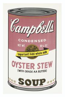 Andy Warhol - Oyster Stew, from Campbell\'s Soup II