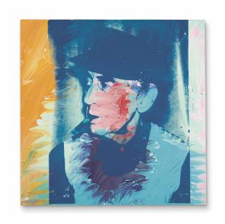 Andy Warhol - Portrait of Man Ray