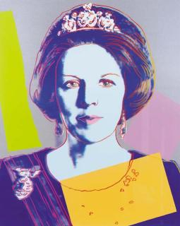 Andy Warhol - Queen Beatrix, from Reigning Queens (Feldmann & Schellmann 340)