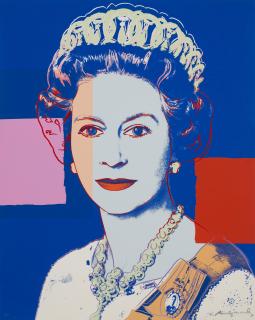 Andy Warhol - Queen Elizabeth II, from Reigning Queens