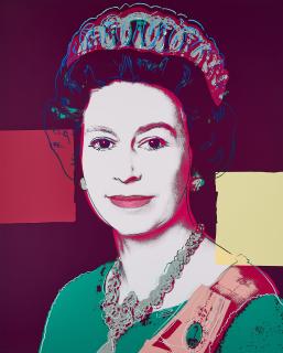 Andy Warhol - Queen Elizabeth II of the United Kingdom (Aus: Reigning Queens 1985).