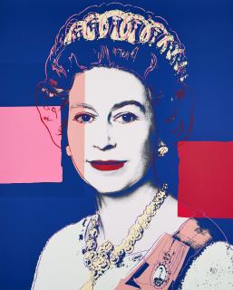 Andy Warhol - Queen Elizabeth II of the United Kingdom (Aus: Reigning Queens 1985).