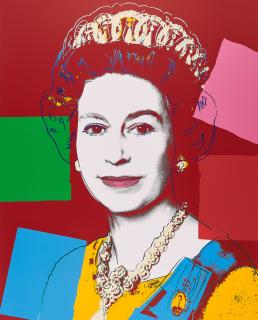 Andy Warhol - Queen Elizabeth II of the United Kingdom (Aus: Reigning Queens 1985).