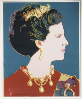 Andy Warhol - Queen Margareth of Denmark, from Reigning Queens (F&S 342)