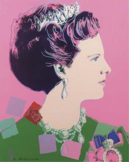 Andy Warhol - Queen Margareth of Denmark, from Reigning Queens (F&S 345)
