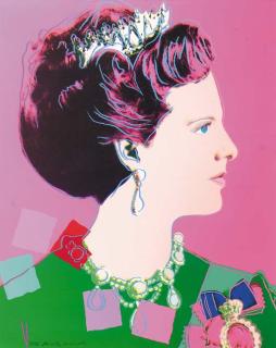 Andy Warhol - Queen Margarethe of Denmark from: Reigning Queens (F&S. 345)