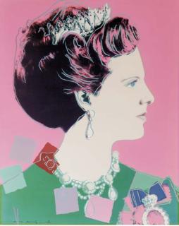 Andy Warhol - Queen Margarethe of Denmark, from Reigning Queens (F&S 345)