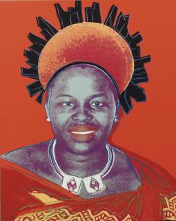 Andy Warhol - Queen Ntombi Twala, from Reigning Queens (F. & S. II.349A)