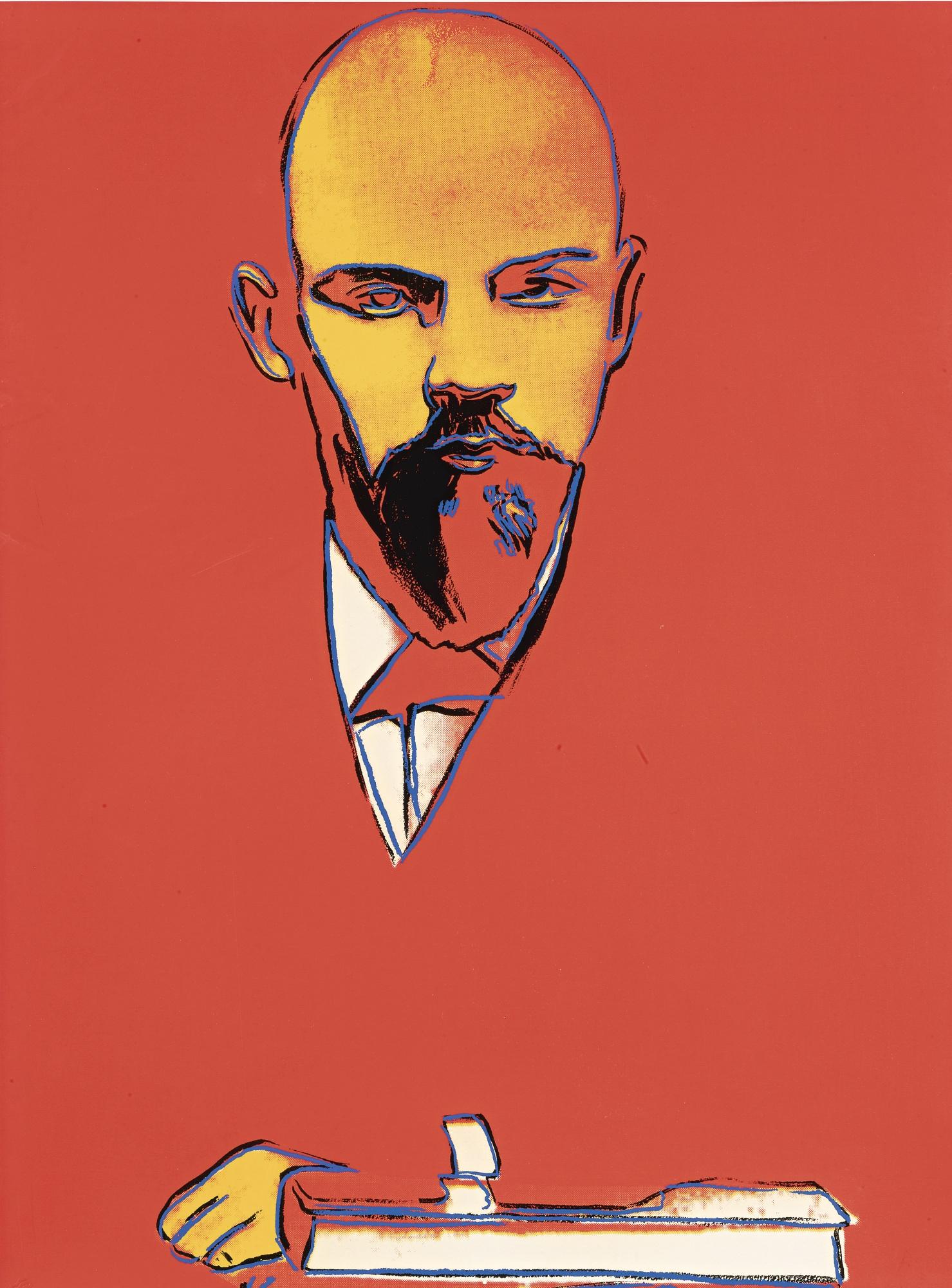 Andy Warhol - Red Lenin (F. & S. Ii.403)