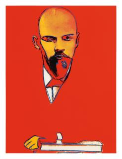 Andy Warhol - Red Lenin (Feldman & Schellmann Ii.403)