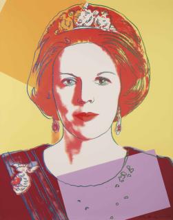 Andy Warhol - Reigning Queens (Royal Edition): Queen Beatrix of the Netherlands (F. & S. II.341)