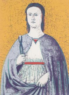 Andy Warhol - Saint Apollonia, (F&S. II.333)