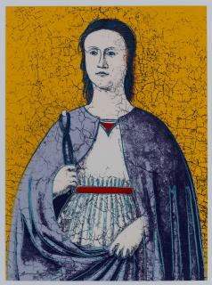 Andy Warhol - Saint Apollonia (gelb)