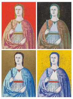 Andy Warhol - Saint Apolonia.