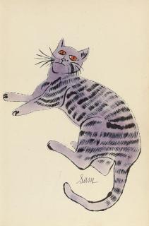 Andy Warhol - Sam (From 25 Cats Named Sam And One Blue Pussy)