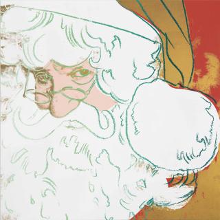 Andy Warhol - Santa Claus (From Myths)