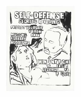 Andy Warhol - Self-Defense (Positive)