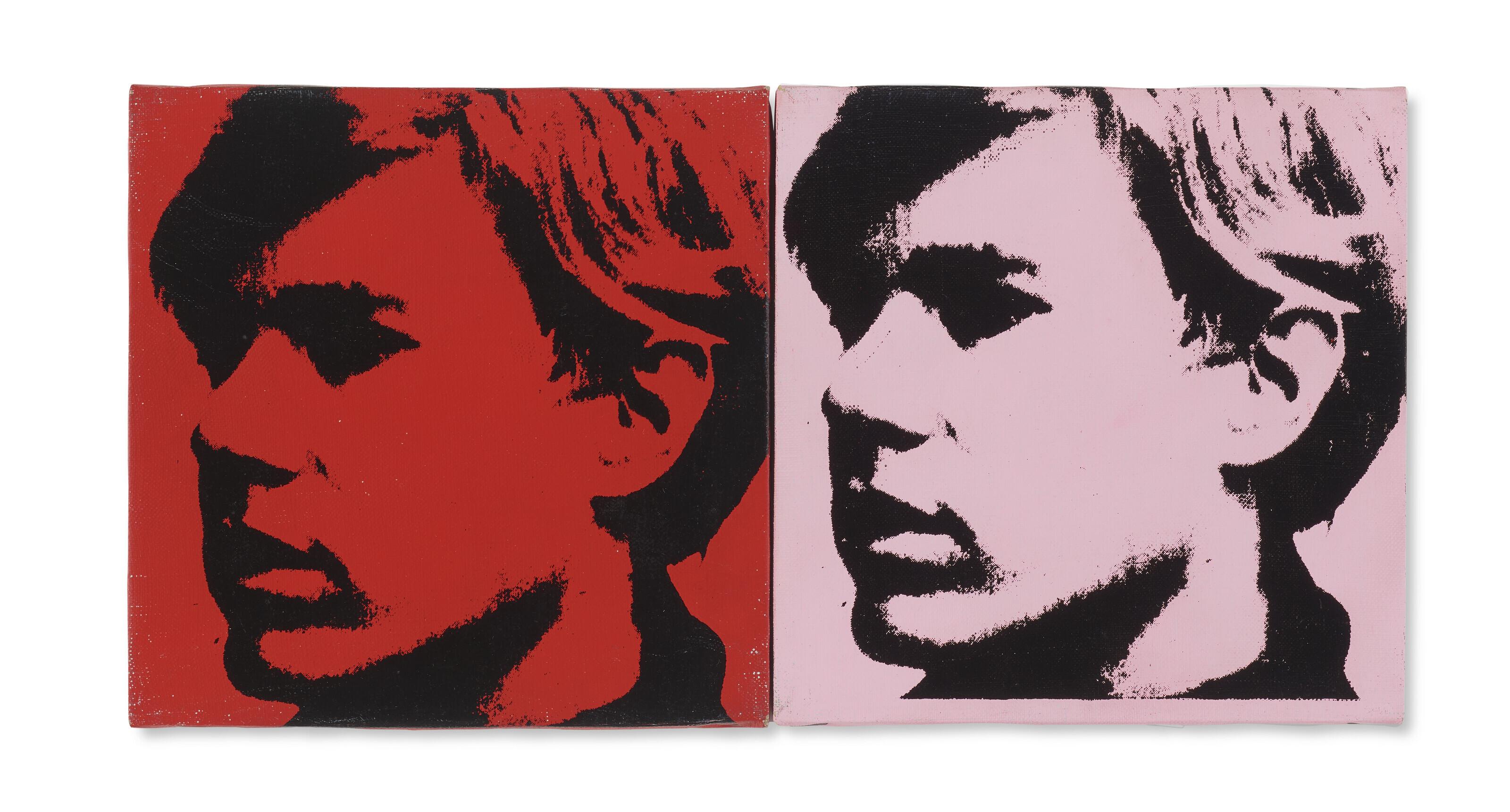 Andy Warhol - Self-Portrait [Two Works]
