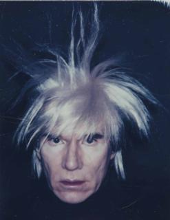 Andy Warhol - Self-Portrait with Fright Wig, 1986