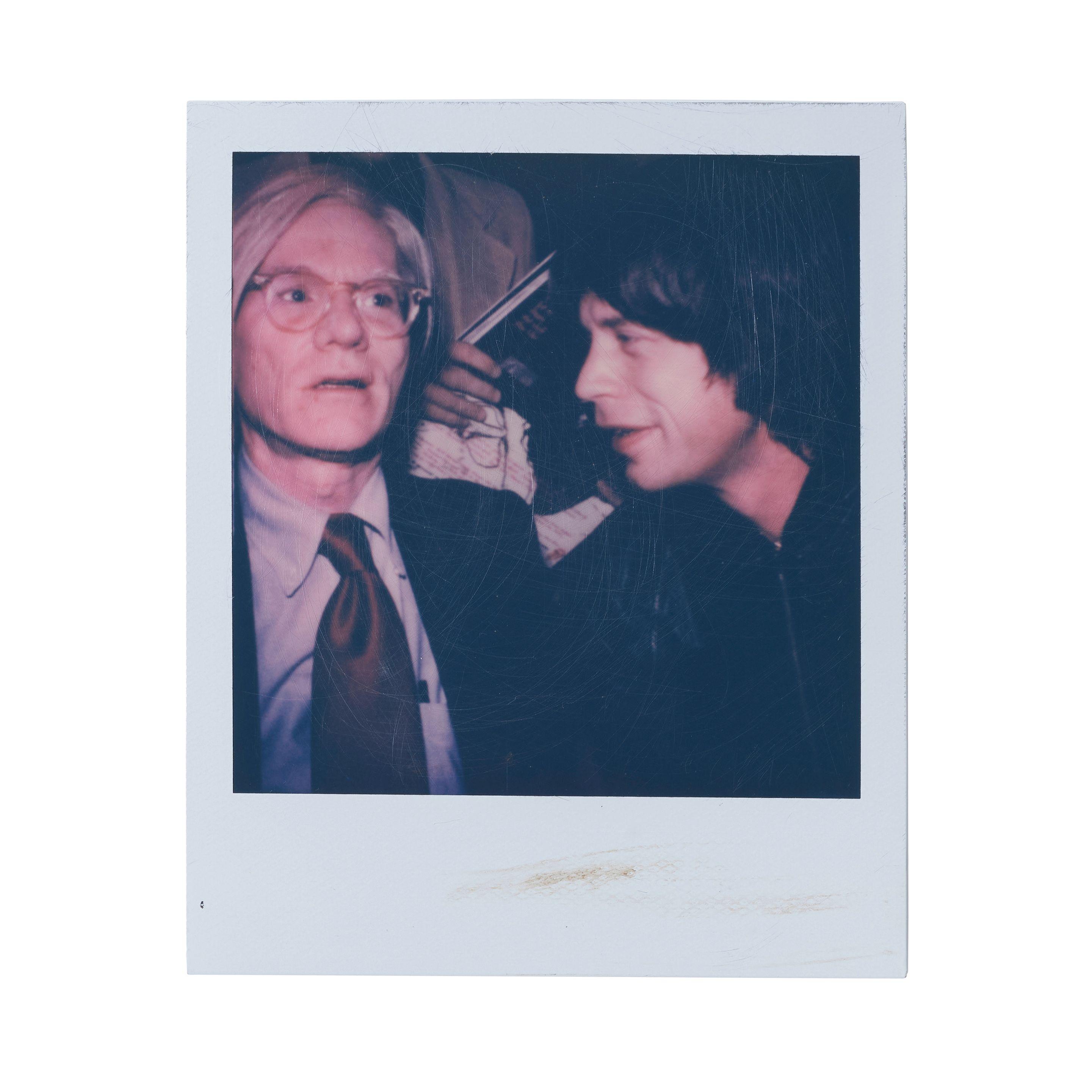 Andy Warhol - Self-Portrait with Mick Jagger