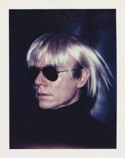 Andy Warhol - Self-Portrait With Wig, 1986