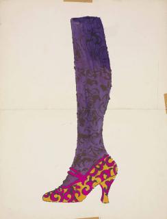 Andy Warhol - Shoe And Leg