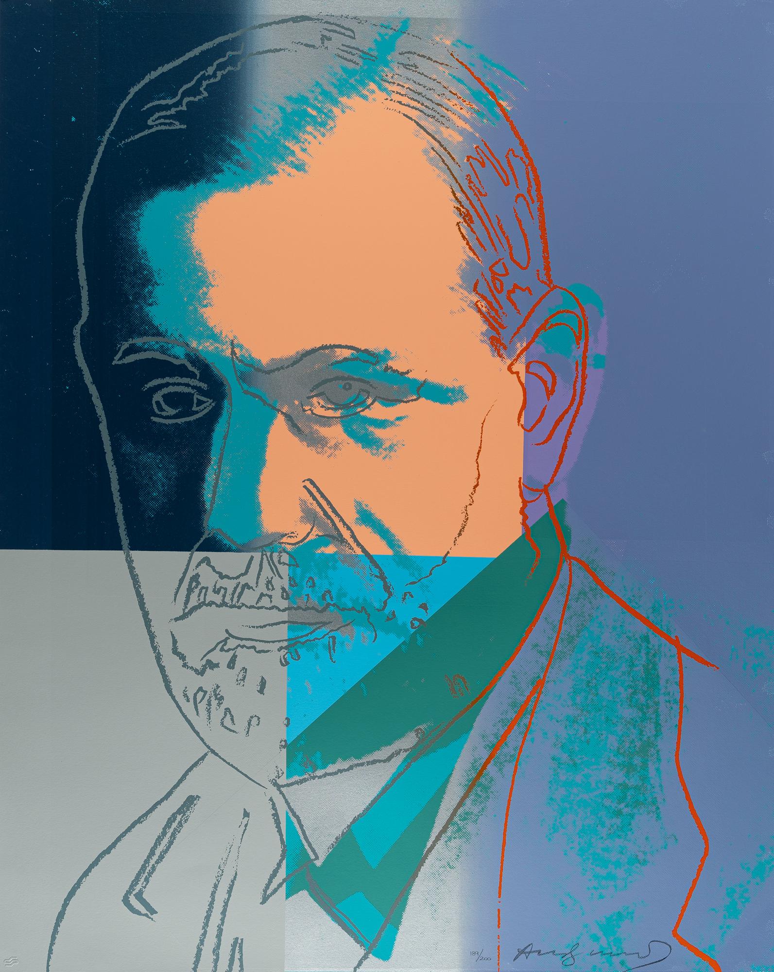 Andy Warhol - Sigmund Freud