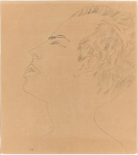 Andy Warhol - Single Portrait (George)