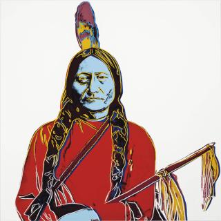 Andy Warhol - Sitting Bull (F. & S. IIIa.70)