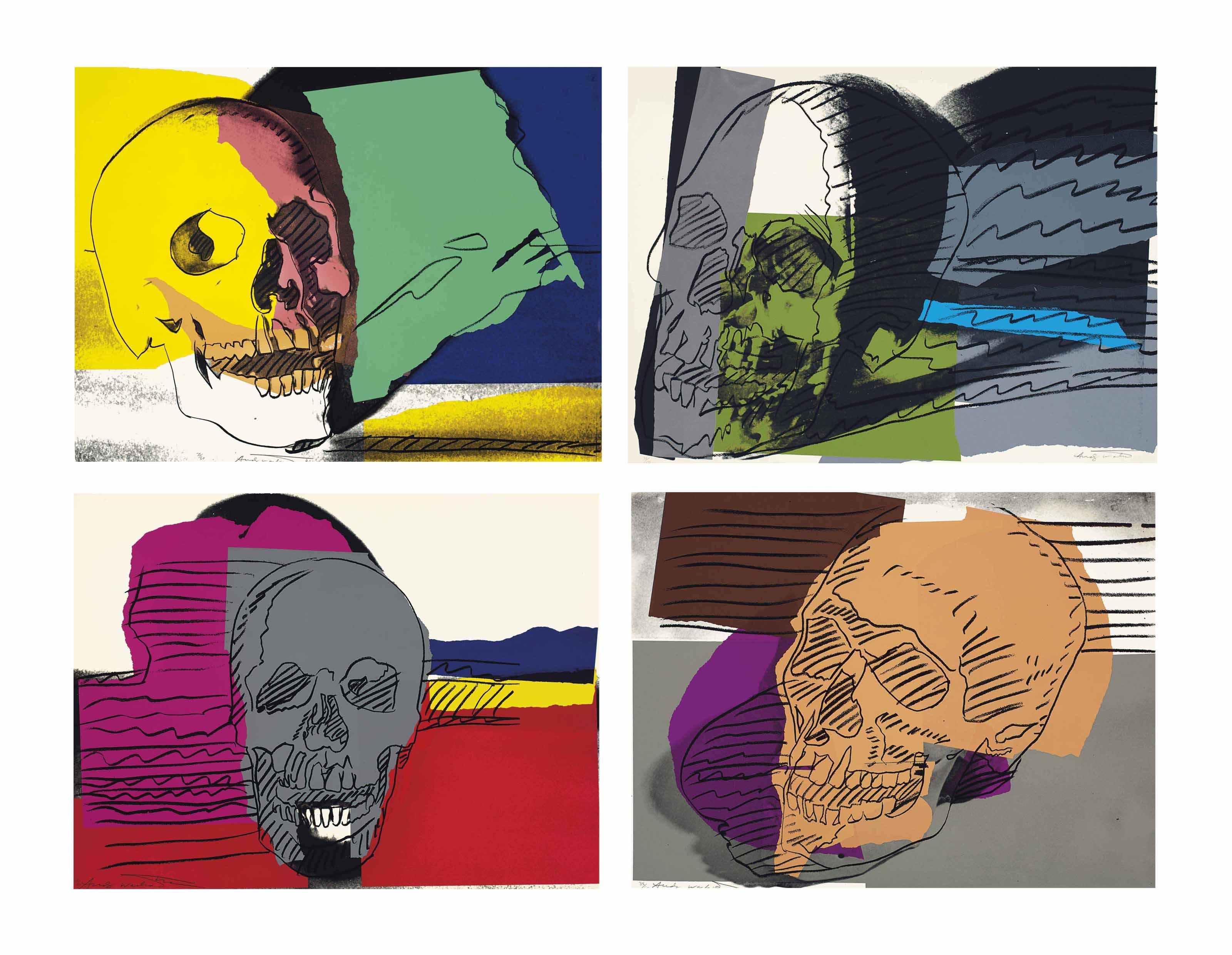 Andy Warhol - Skulls