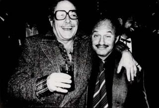Andy Warhol - Tennessee Williams & Producer Lester Persky, New York, from Photographs, 1980