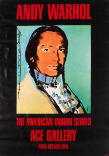 Andy Warhol - The american indian series, 1976